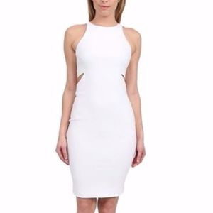 White Elizabeth and James dress